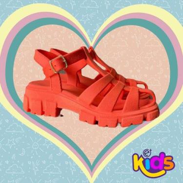 Imagem de Sandália Infantil Menina Fisherman Aranha Tratorada Lançamento - Louis