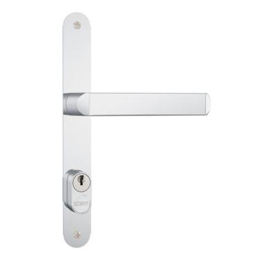 Imagem de Fechadura 401/07 Externa Perfil Metálico Espelho Cromado 11mm Stam