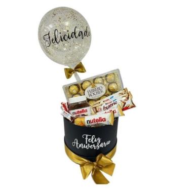 Imagem de Box de Luxo Feliz Aniversário - CESTAS LARA 