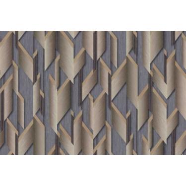 Imagem de Papel de Parede Raízes Geométrico 3D 1014530 Tam. 4m² Papel de Parede Raízes Geométrico 3D 1014530