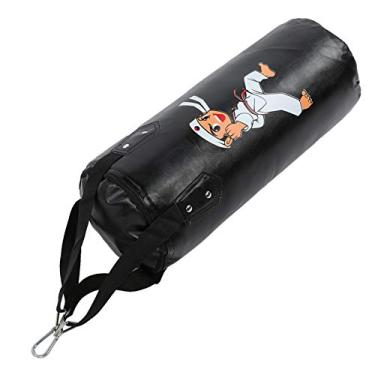 Imagem de Sonew Saco de Areia de Boxe Infantil - 60 Cm de Pendura Kid Sandbag para Sanda & Muay Thai Training Com Fechamento Com Zíper e Proteção de Preenchimento Quádruplo Em Vermelho (60cm)