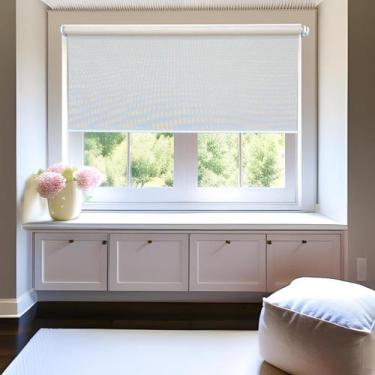 Imagem de Persiana Rolo Screen Creme Bege 140 (Largura) x 160 (Altura) Cm Cortin