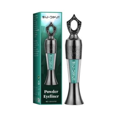 Imagem de Delineador Em Pó Preto À Prova D'água De Longa Duração, Suave E Fácil 