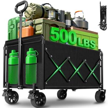 Imagem de Carrinho dobrável dobrável (226 kg-XL-preto)