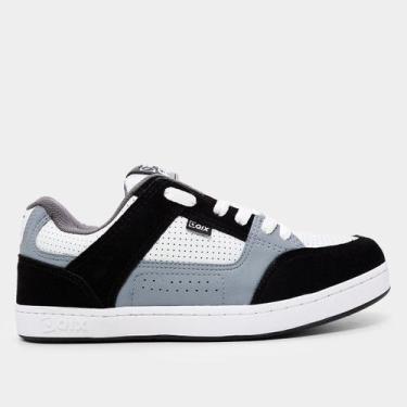 Imagem de Tênis Qix Básico AM, Preto, Cinza, 36