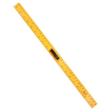 Imagem de Régua magnética de 1 m, ferramentas de desenho transparentes grandes auxiliares de ensino, conjunto de medidas de ensino de sala de aula de matemática, conjunto de ferramentas de geometria de régua