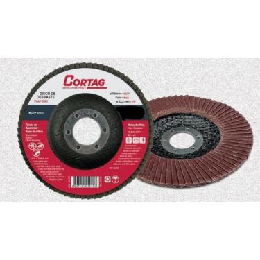 Imagem de Disco flap 4-1/2'' grão 80 - cortag