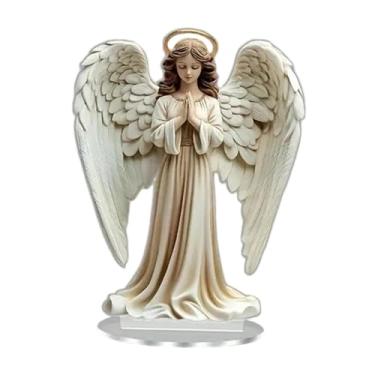 Imagem de XLWLLNJ Decoração de Natal 2D com Suporte, Enfeite de Mesa para Decoração de Festas, Peça Decorativa para Mesa ou Centro de, 19.9 Cm