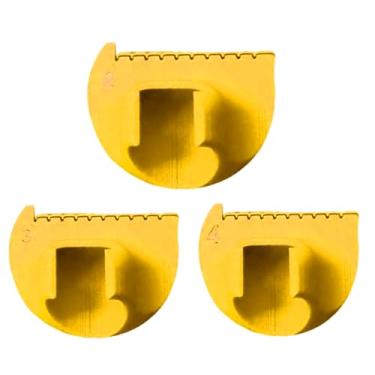 Imagem de Medidor de agulha, régua acolchoada de calibre de agulha | Conjunto de 3 modelos de régua de medição para costuras retas e curvas bainha acolchoada para iniciantes