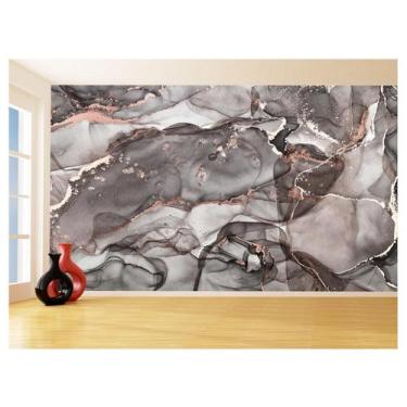 Imagem de Papel De Parede 3D Estilo Marmore Tintas Cores 3,5M Mbr184 - Você Deco