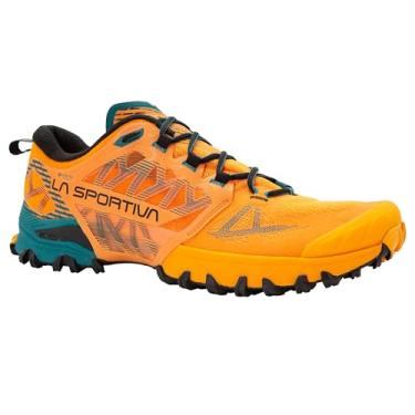 Imagem de La Sportiva Bushido III GTX Tênis de corrida masculino impermeável para trilha, Papaya/Everglade, 45