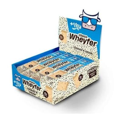 Imagem de Choco Wheyfer Sabor Cookies e Cream CX/12 Unidades Mais Mu