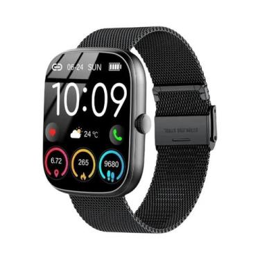 Imagem de Relógio Inteligente Bluetooth Masculino 1,96 Polegadas IP68 À Prova D'