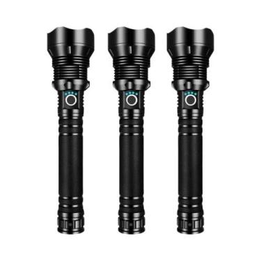 Imagem de Lanterna Tática LED Super Brilhante De Alta Potência Recarregável Por 