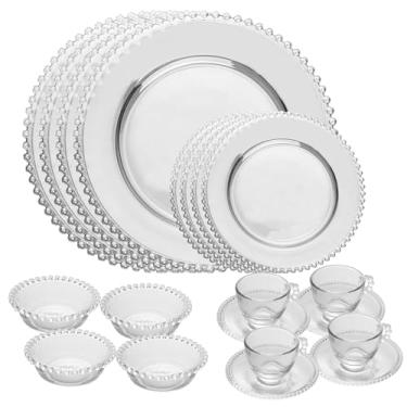 Imagem de WOLFF - Jogo de Jantar 20 Peças Pearl Cristal