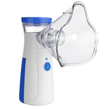 Imagem de Inalador Ultrassônico Portátil Recarregável – Nebulizador Silencioso para Crianças e Adultos, Alívio Rápido da Respiração, Uso Doméstico e Viagens