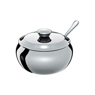 Imagem de Açucareiro com Tampa e Colher, 250 ml, Euro, Inox,