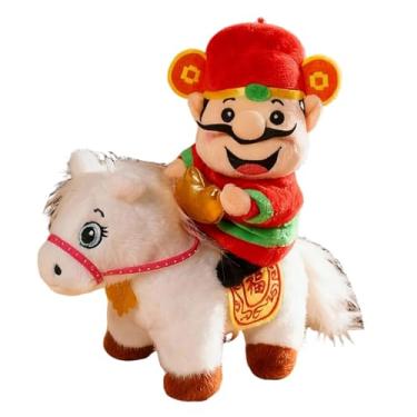 Imagem de Generic Cavalo de Ano, da Riqueza, Brinquedo Macio, Lembrancinha de Bênção para Meninos e Meninas, Presente de Desenho Animado Leve, Enfeite para o, Style D