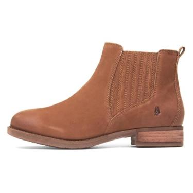 Imagem de Hush Puppies Bota Chelsea feminina no tornozelo, Bronzeado, 36