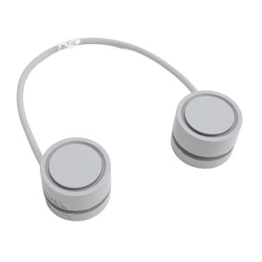 Imagem de Generic Ventilador de Pescoço Sem Lâmina, Ventilador Portátil de Pescoço Recarregável Com Resfriamento de 360 ​​graus por USB para Viagens para Escritório (Gelo Verde)