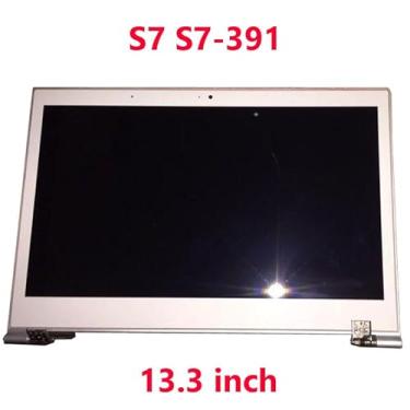 Imagem de Módulo LCD laptop para (tela LCD + tampa + moldura frontal + cabo + dobradiça) para ACER para Aspire S7 S7-391 S7-392 13,3 polegadas B133HAN03.0