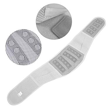 Imagem de Yinhing Cinto de Suporte Lombar Magnético Cinta de Cintura Respirável para Alívio Dor Lombar Suporte Traseiro Ajustável Unissex Com 24 íMãS Cinza S M L XL (S)