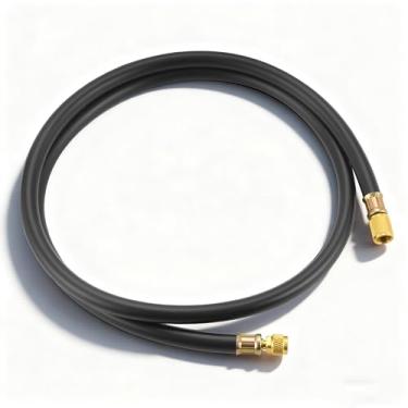 Imagem de Lichamp Mangueira de vácuo HV1S, mangueira de carga resistente de 1,8 m, preta