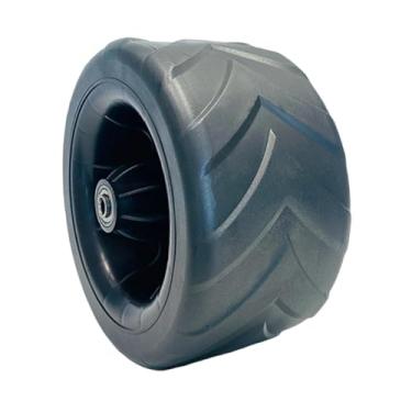 Imagem de Dualoai Roda de Vagão, Roda de Vagão de Camping, 7 Polegadas, Leve, Fácil de Montar, Roda de Reposição para Carrinhos de Compras, Churrasqueiras E Cortadores, Estilo a