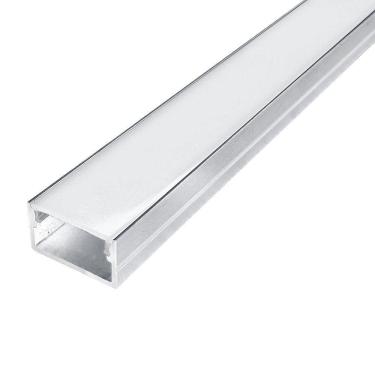 Imagem de Perfil De Sobrepor Para Fita Led Nordecor 20mm Branco - 3 Metros