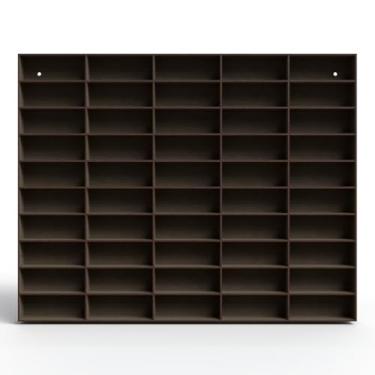 Imagem de Expositor Porta Carrinho Nicho Organizador Para Carro Miniatura 51CM para Colecionadores(Tabaco)