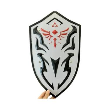 Imagem de Acessório De Cosplay Skyward Link Shield Brinquedo De Borracha PU Para