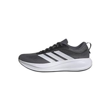 Imagem de adidas Tênis de corrida masculino Response Pace, preto/branco/prata fosca, 39