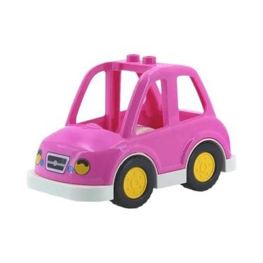 Imagem de Blocos De Montar Grandes Carro Esportivo Ônibus Jeep Caminhão Compatív