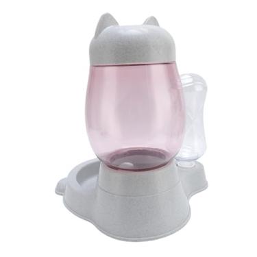 Imagem de Mingzhe Distribuidor Automático de água para Animais de Estimação, Alimentador Alimentos Grande Capacidade e Conjunto Bebedouro, Evita que Os Gatos Molhem a Boca, Operações