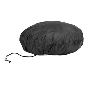 Imagem de GLOGLOW Capa de Pneu, tafetá de Poliéster à Prova d'água, Ajuste Universal para Rvs, Caminhões, Jipes, Protege contra Sol e Neve, Necessidades Diárias (Tamanho S)