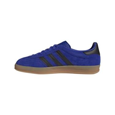 Imagem de adidas Tênis masculino casual com cadarço Gazelle - Azul, Multi, 6 Wide