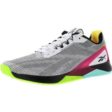 Imagem de Reebok Men's Nano X1 Grit FTWR White/Core Black/Pursuit Pink 10.5