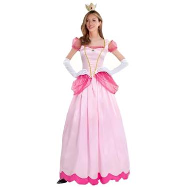 Imagem de GOLDSTITCH Fantasia feminina de princesa de Halloween, festa de aniversário, fantasia de cosplay