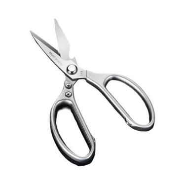 Imagem de Tesoura De Cozinha Em Aço Inoxidável Para Cortar Ossos De Frango, Carn