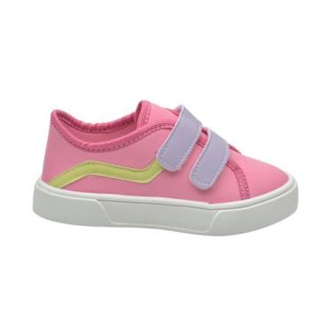 Imagem de Tênis Infantis Feminino Confortável da Moda Escolar passeios Menina - 