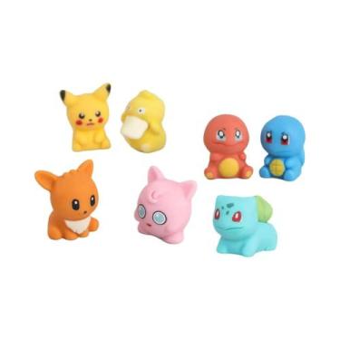 Imagem de Conjunto De Figuras De Pokémon Para Crianças 7 Peças Pikachu Charmande