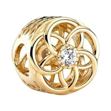 Imagem de Colar E Pulseira De Charme Coroa De Princesa Em Prata Esterlina 925 Co