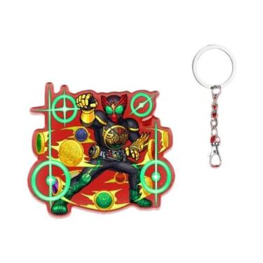 Imagem de Pingente Acrílico Kamen Rider De 6CM Para Crianças, Chaveiro De Mochil