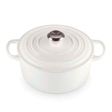 Imagem de Panela Redonda Signature 20 cm Branco Cotton Le Creuset