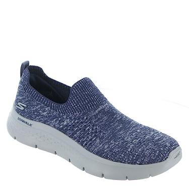 Imagem de Skechers Tênis feminino Go Flex-Sky Breeze casual sem cadarço para caminhada, Azul-marinho/cinza, 7.5