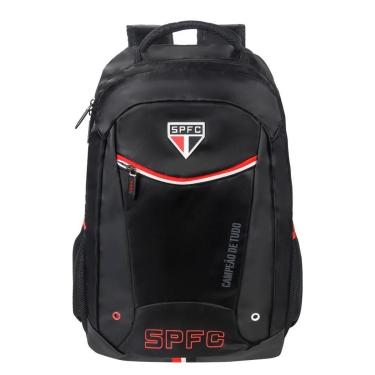 Imagem de Mochila De Costas escolar esporte São Paulo Tricolor 16603 Oficial-Unissex