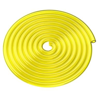 Imagem de Bullwall 10 pés 1/10.2 cm I.D x 3/20.3 cm OD mangueira de linha de combustível 6,35 mm x 9,5 mm PVC tubo de combustível de alto desempenho para motor pequeno, cortador de grama, motosserra, soprador