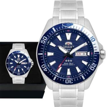 Imagem de Relógio Orient Masculino Sport Sea Automático Prata Original