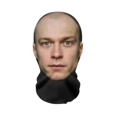 Imagem de Máscara Sem Costura Com Estampa 3D De Proteção UV Do Ronaldo Para Aces