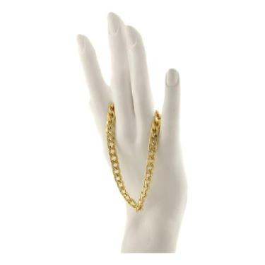 Imagem de Pulseira Feminina Ouro 18k Grumet 6.5 18 Cm Certificado Gara - JOIE JO